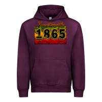 Mauve Wine juneteenth 1865 Urban Hoodie - CowGirlArtShop