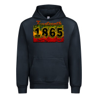 Navy juneteenth 1865 Urban Hoodie - CowGirlArtShop