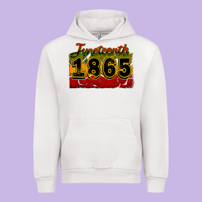 Juneteenth 1865 Urban Hoodie Designed By Cowgirlartshop