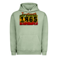 Pigment Oil Green juneteenth 1865 Urban Hoodie - CowGirlArtShop