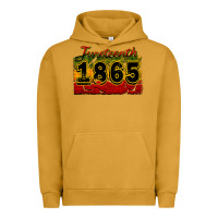 Pigment Peanut Butter juneteenth 1865 Urban Hoodie - CowGirlArtShop