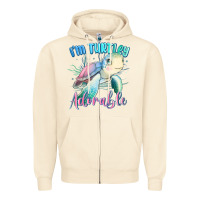 Sandshell im turtley adorable turtle Zipper Hoodie - MaliasSmallBusiness