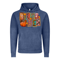 Vintage Denim blessed thanksgiving Vintage Hoodie - FaDigitalArtStudio