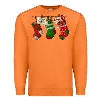 Carrot Christmas Socks With Santa Letter Premium Sweatshirt - LillyAllenDesigns