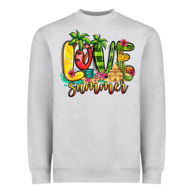 Love Summer Heavyweight Sweatshirt by Jasminsmagicworld | Teevron