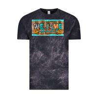 Cloud Black Welcome Fall Vintage Tee - Artiststas