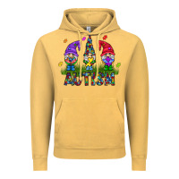 Vintage Mustard autism Gnome Vintage Hoodie - CowhideDigitalArt