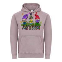 Vintage Zinc autism Gnome Vintage Hoodie - CowhideDigitalArt