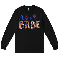 Black american babe Long Sleeve Tee - LillyAllenDesigns