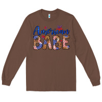 Chestnut american babe Long Sleeve Tee - LillyAllenDesigns