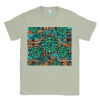 Matcha gemstone turquoises aztec leopard cowhide Classic Tee - Artiststas