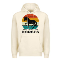 Tofu Just A Girl Who Loves Horses Premium Hoodie - Bettercallsaul