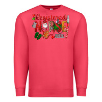 Cardinal Registered Nurse Christmas Premium Sweatshirt - LillyAllenDesigns