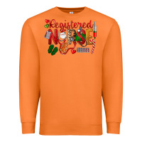 Carrot Registered Nurse Christmas Premium Sweatshirt - LillyAllenDesigns