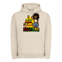 Pigment French Oak i am black history juneteenth Urban Hoodie - CowGirlArtShop