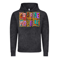 Vintage Black gobble till you wobble Vintage Hoodie - FaDigitalArtStudio