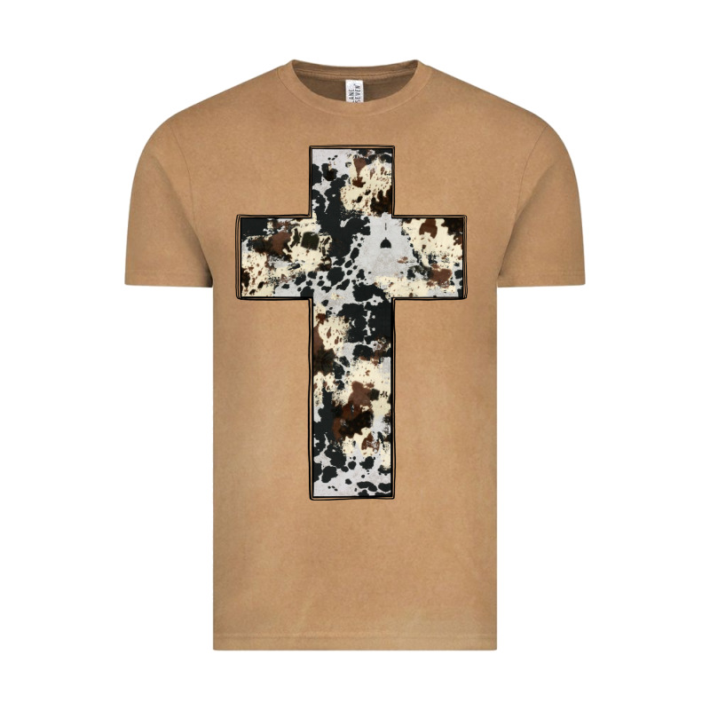 Cowhide Cross Vintage Tee by JahusDesignShop | Teevron