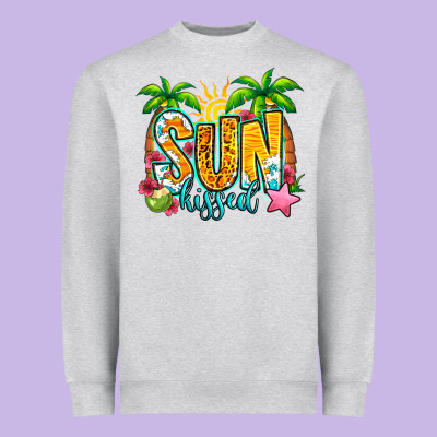 Sun Kissed Summer Heavyweight Sweatshirt Designed By Jasminsmagicworld