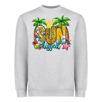 Heather Grey sun kissed summer Heavyweight Sweatshirt - Jasminsmagicworld