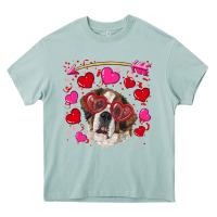 Arona valentine's day  saint bernard dog Heavy Core Tee - RanaPortraitStore
