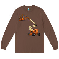 Chestnut Boom Lift Long Sleeve Tee - LillyAllenDesigns