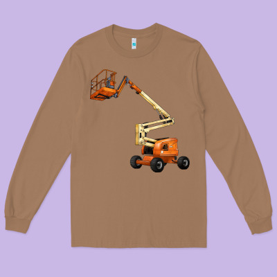 Boom Lift Long Sleeve Tee Designed By Lillyallendesigns