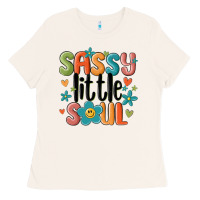 Bone sassy little soul smiley Ladies Tee - MaliasSmallBusiness