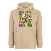 Mushroom throw me something mister louisiana mardi gras Heavyweight Hoodie - LillyAllenDesigns
