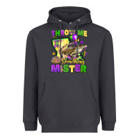 Smoke throw me something mister louisiana mardi gras Heavyweight Hoodie - LillyAllenDesigns