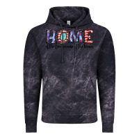 Cloud Black home of the because of the brave Vintage Hoodie - JahusDesignShop