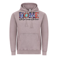 Vintage Zinc home of the because of the brave Vintage Hoodie - JahusDesignShop