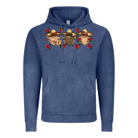Vintage Denim mexico gnomes Vintage Hoodie - HRA Design Shop
