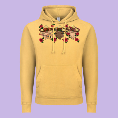Mexico Gnomes Vintage Hoodie Designed By Hra Design Shop