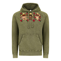 Vintage Olive mexico gnomes Vintage Hoodie - HRA Design Shop