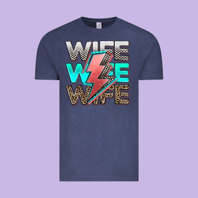 Racing Wife Vintage Tee Designed By Adodesignshop