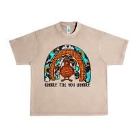 French Oak gobble till you wobble rainbow Urban Heavy Tee - JahusDesignShop