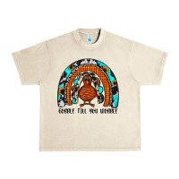 Sandshell gobble till you wobble rainbow Urban Heavy Tee - JahusDesignShop