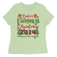 Matcha custom family christmas 2024 marking memories toge Ladies Tee - MaliasSmallBusiness