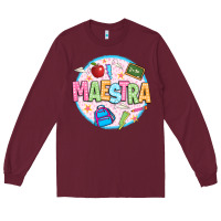 Burgundy maestra Long Sleeve Tee - JahusDesignShop