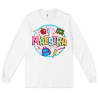 White maestra Long Sleeve Tee - JahusDesignShop