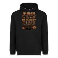 Black im black every month but this month im blackity bl Heavyweight Hoodie - LillyAllenDesigns