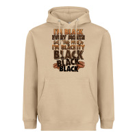 Mushroom im black every month but this month im blackity bl Heavyweight Hoodie - LillyAllenDesigns