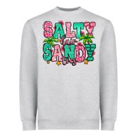 Heather Grey salty hair sandy toes Heavyweight Sweatshirt - Jasminsmagicworld