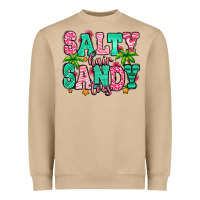 Salty Hair Sandy Toes Heavyweight Sweatshirt | Teevron