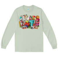 Matcha p.e. teacher coffee cups Long Sleeve Tee - NancyCooperArtShop