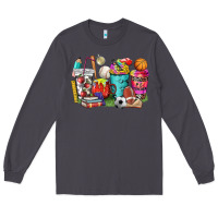 Smoke p.e. teacher coffee cups Long Sleeve Tee - NancyCooperArtShop