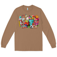 Toasted Coconut p.e. teacher coffee cups Long Sleeve Tee - NancyCooperArtShop