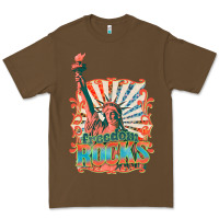 Cacao retro freedom rocks billie wilder Premium Tee - texasbilliewilder