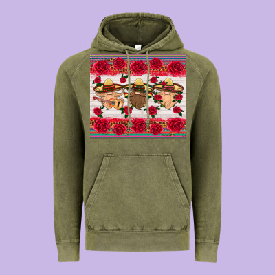 Mexico Gnomes Vintage Hoodie Designed By Hra Design Shop