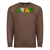 Chestnut christmas tree cookies Premium Sweatshirt - LillyAllenDesigns